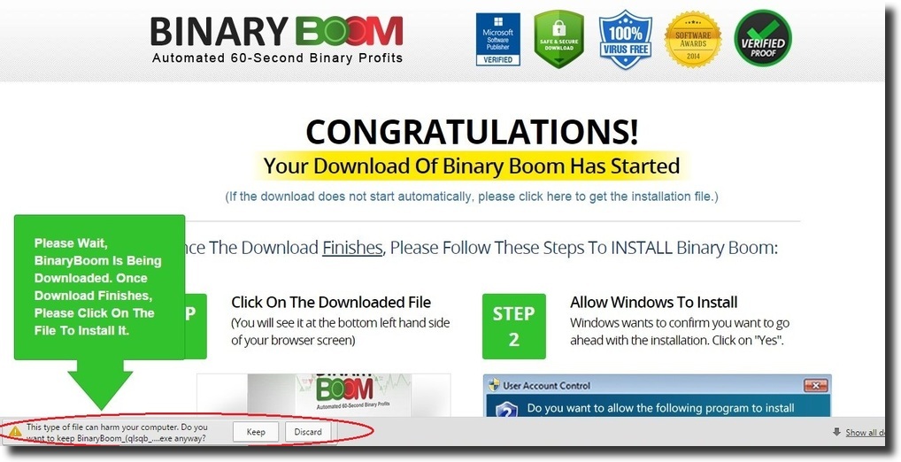 Binary-Boom-Sales-page