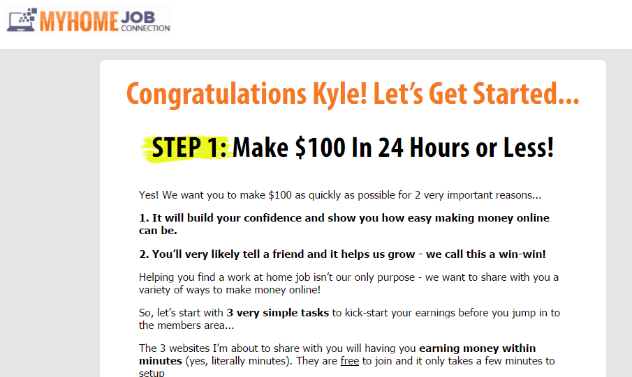 MyHomeJobConnectionUpsell