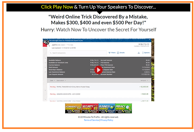 22-Minutes-To-Profit-Landing