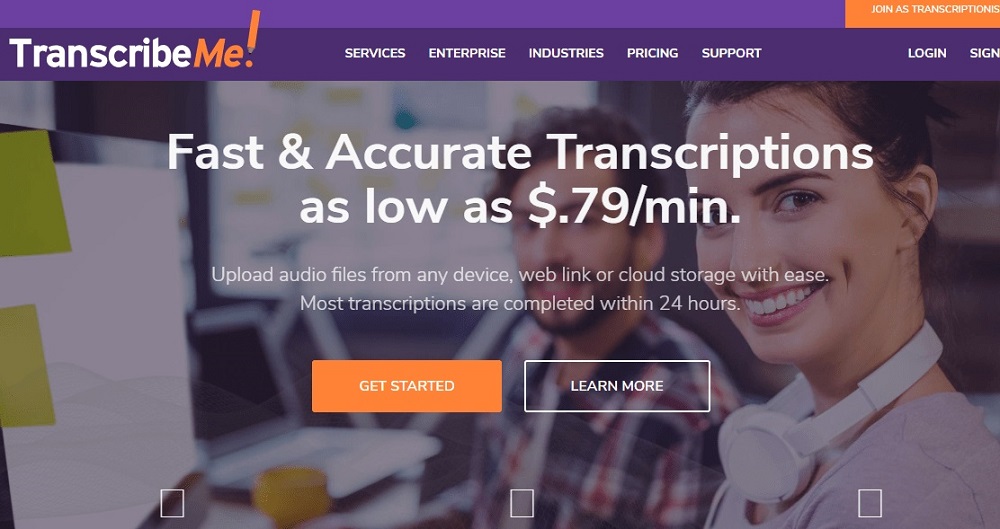 TranscribeMe-Review-Landing-Page