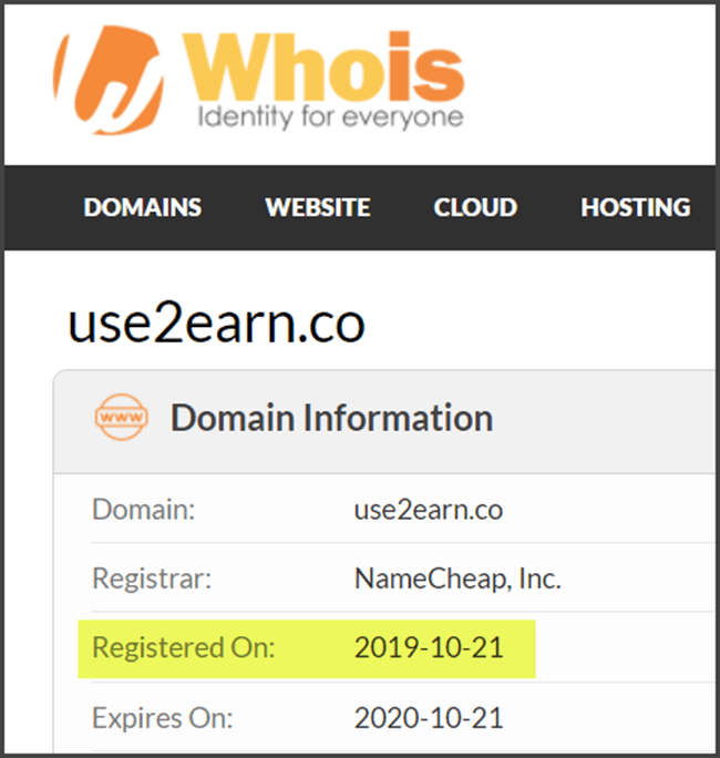 Use2Earn-Real-Start-Date