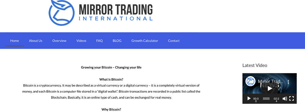 mirror-trading-landing-page