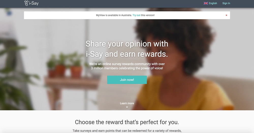I-Say-Survey-Review-home-Page