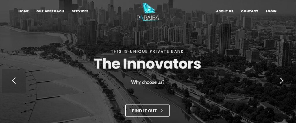 Paraiba-World-landing-page
