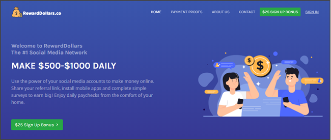 RewardDollars-Review-Homepage