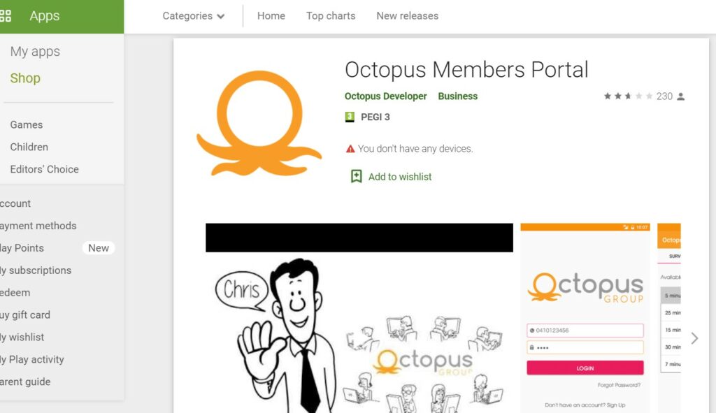 Octopus-Group-app