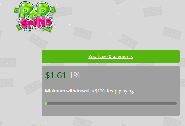 Pop-Spins-Payment-Threshold