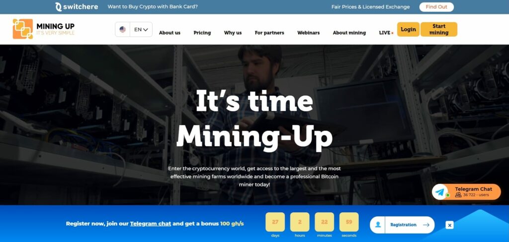 Mining-Up-Home-Page