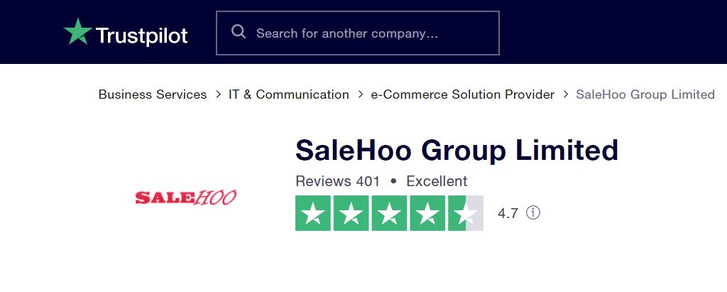 salehoo-trustpilot