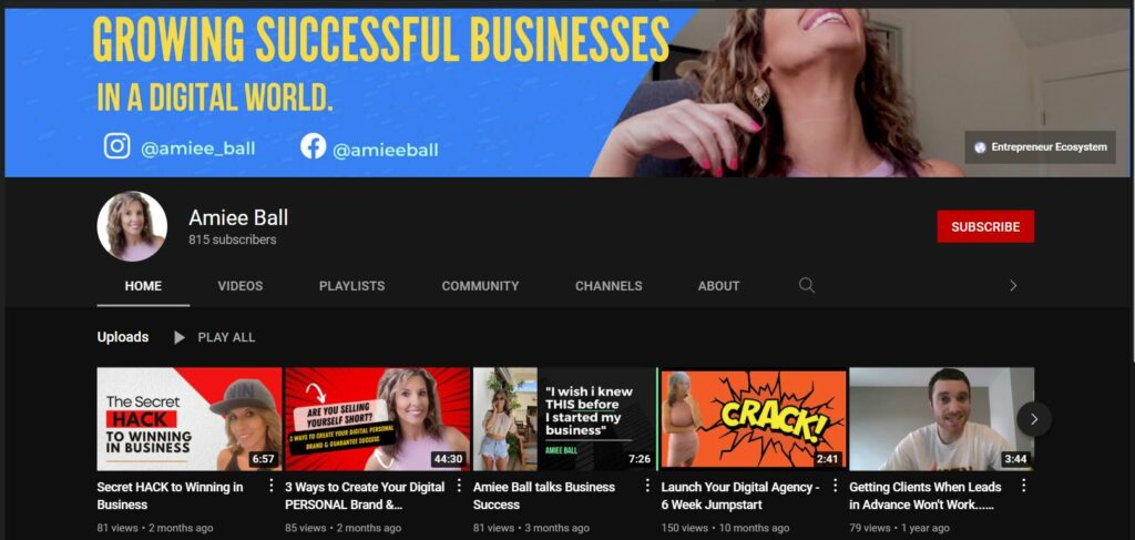 amiee-ball-youtube-channel