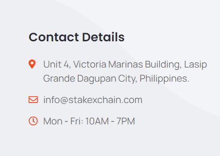 stakexchain-address