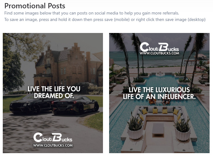 clout-bucks-promotional-posts
