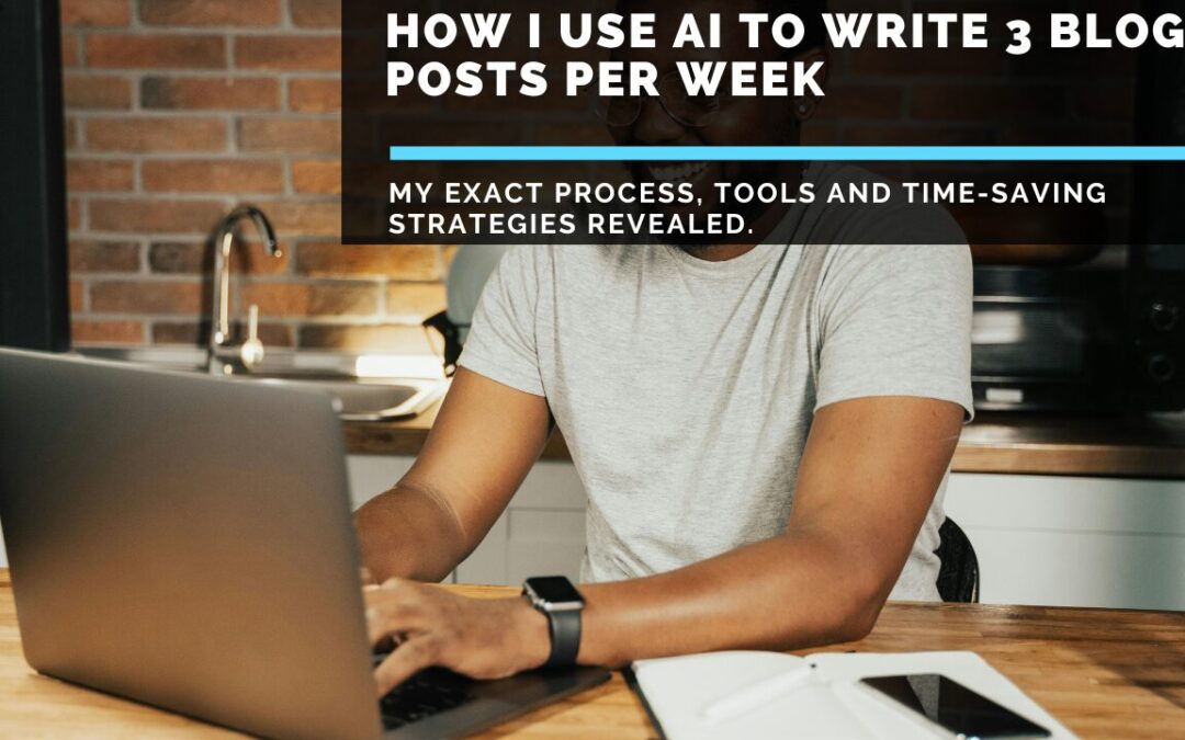 Quick Review Of How I Use AI to Write 3 Blog Posts Per Week