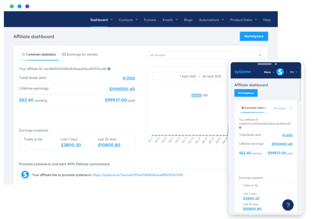 Systeme.io-Affiliate-Program-Review-60%-Recurring-Commissions