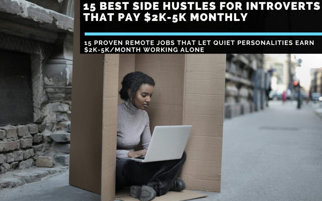 Best Side Hustles For Introverts in 2026- Full Truth Revealed