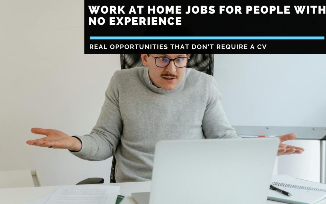 Work At Home Jobs For People With No Experience- Ultimate Guide